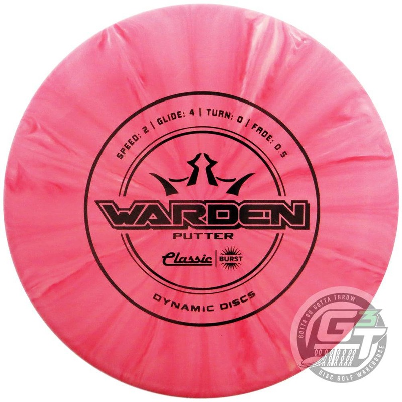 Dynamic Discs Classic Line Burst Warden Putter Golf Disc
