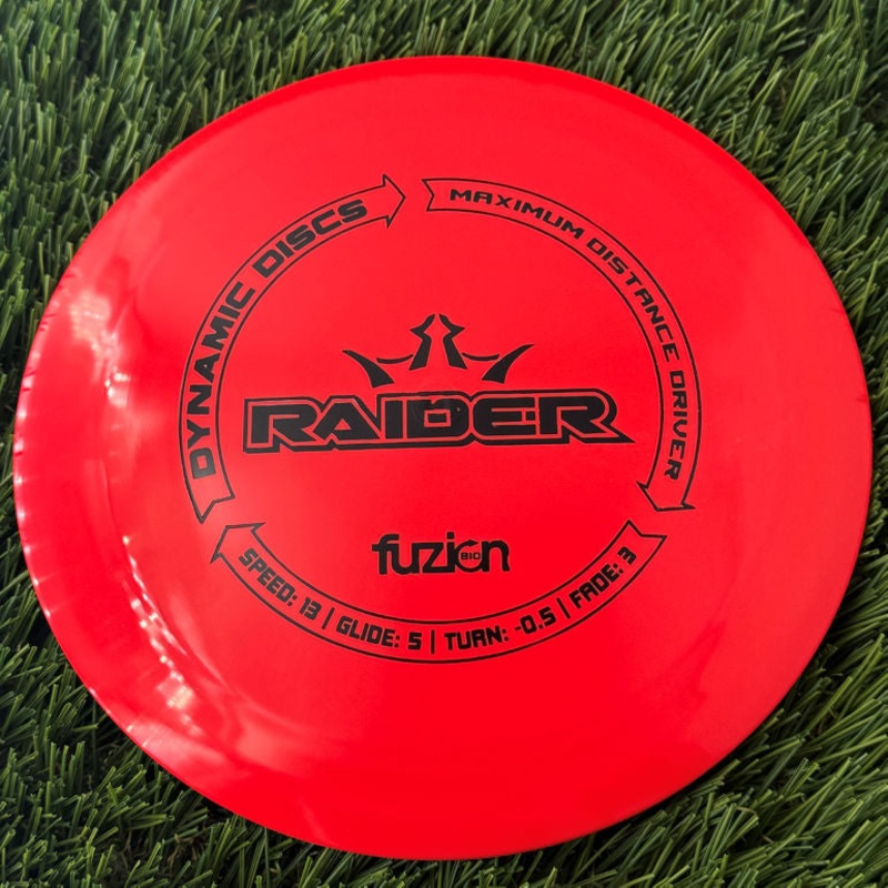 Dynamic Discs Fuzion Raider – 176g Red
