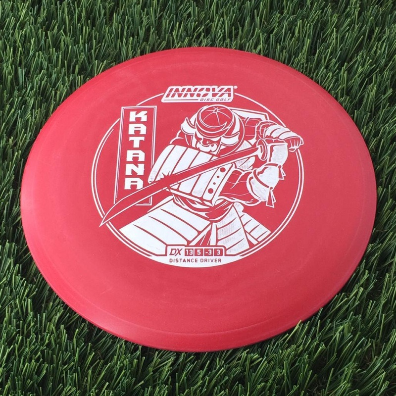 Innova DX Katana with Burst Logo Stock Stamp – 175g Red
