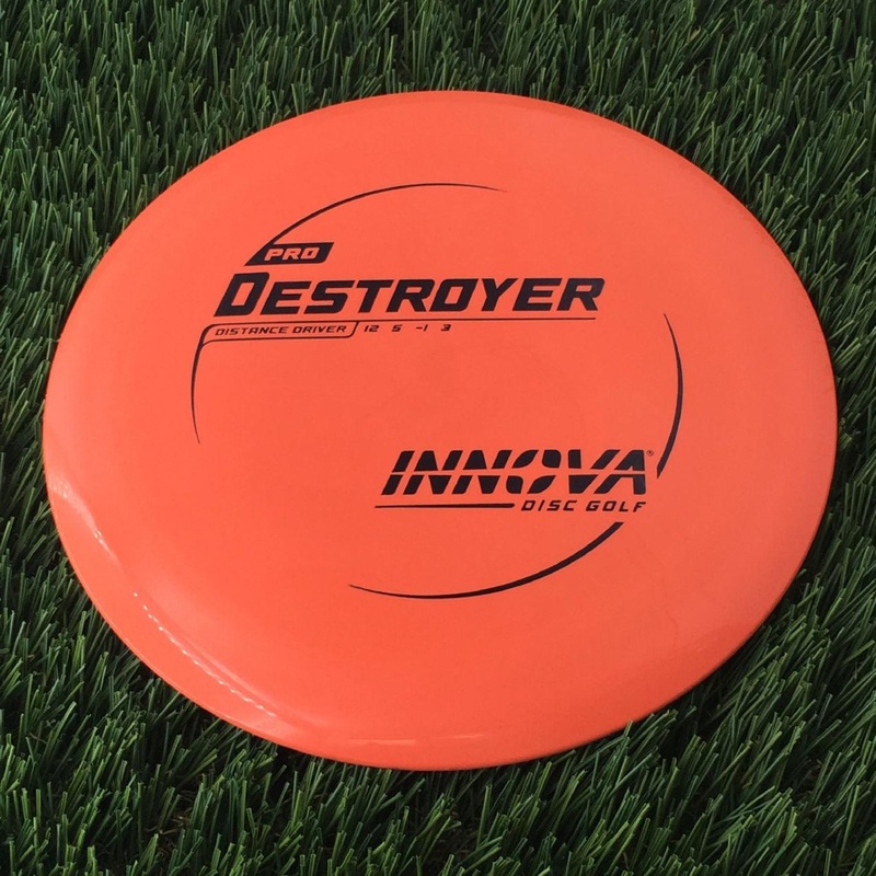 Innova Pro Destroyer with Burst Logo Stock Stamp – 175g Bright Orange