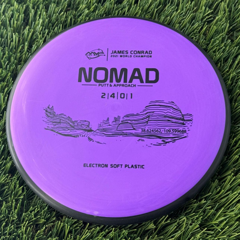 MVP Electron Soft Nomad with James Conrad Lineup Stamp – 165g Purple