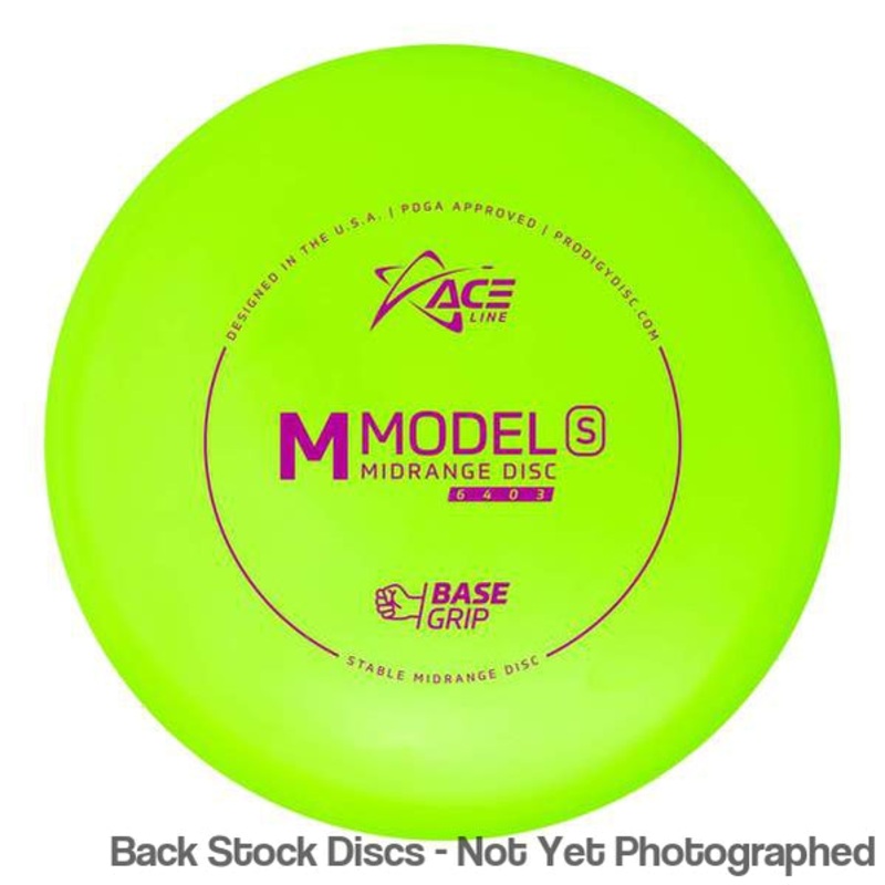 Prodigy Ace Line Basegrip M Model S Midrange (Stock Stamp) [Back Stock Inventory – Disc and Stamp Color WILL VARY]