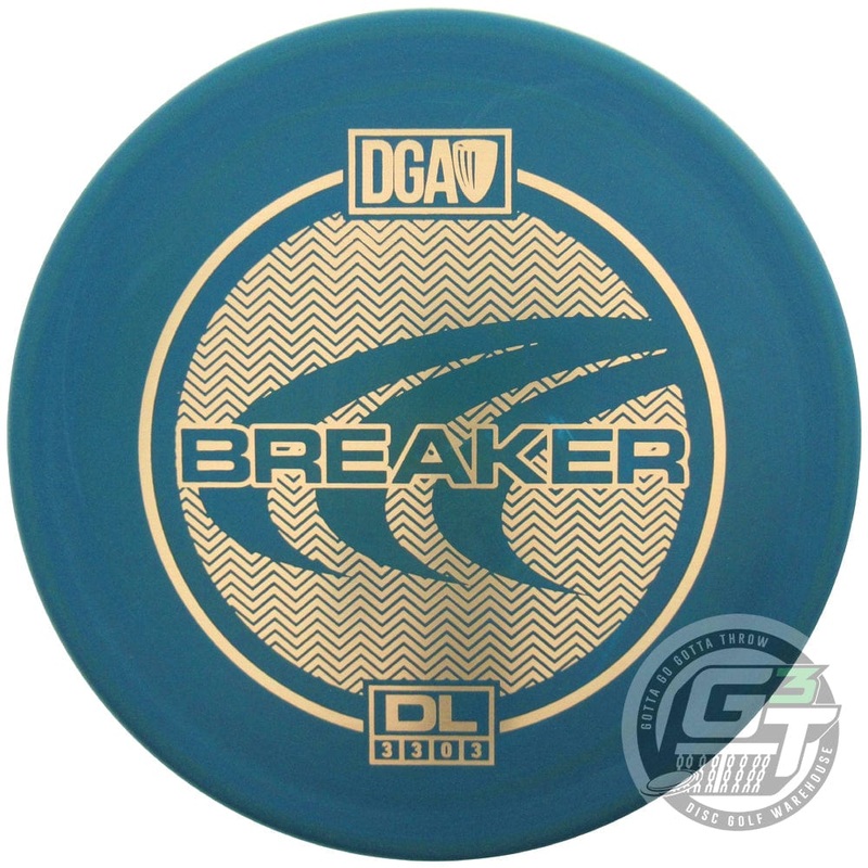 DGA D-Line Breaker [Discontinued Stamp] Putter Golf Disc