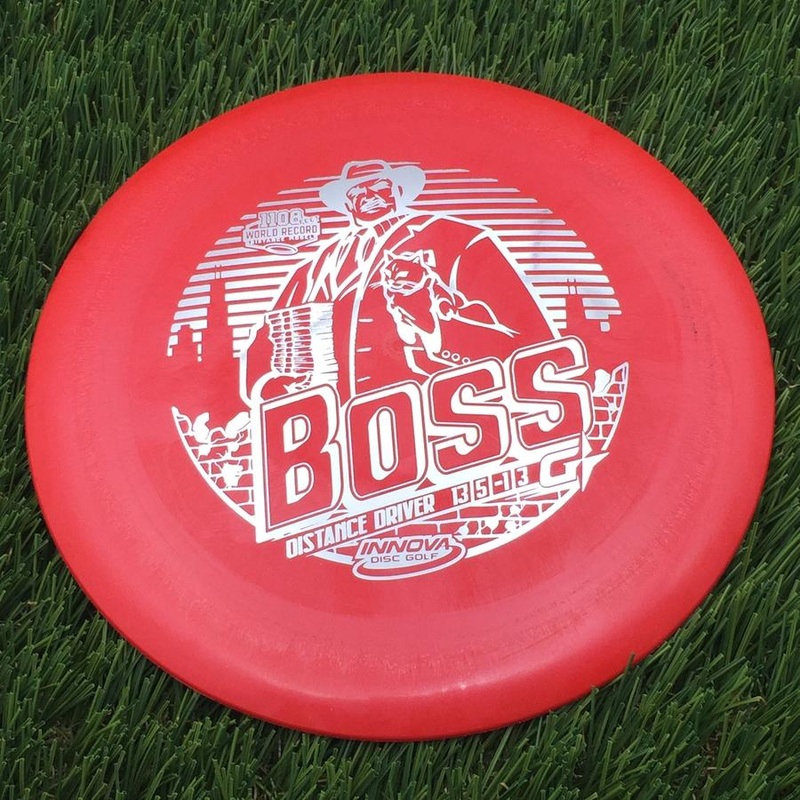 Innova Gstar Boss with Stock Character Stamp – 172.4g – Red