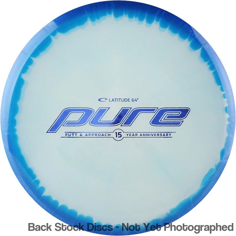 Latitude 64 Opto Ice Orbit Pure Putter with 15 Year Anniversary Stamp [Back Stock Inventory – Disc and Stamp Color WILL VARY]