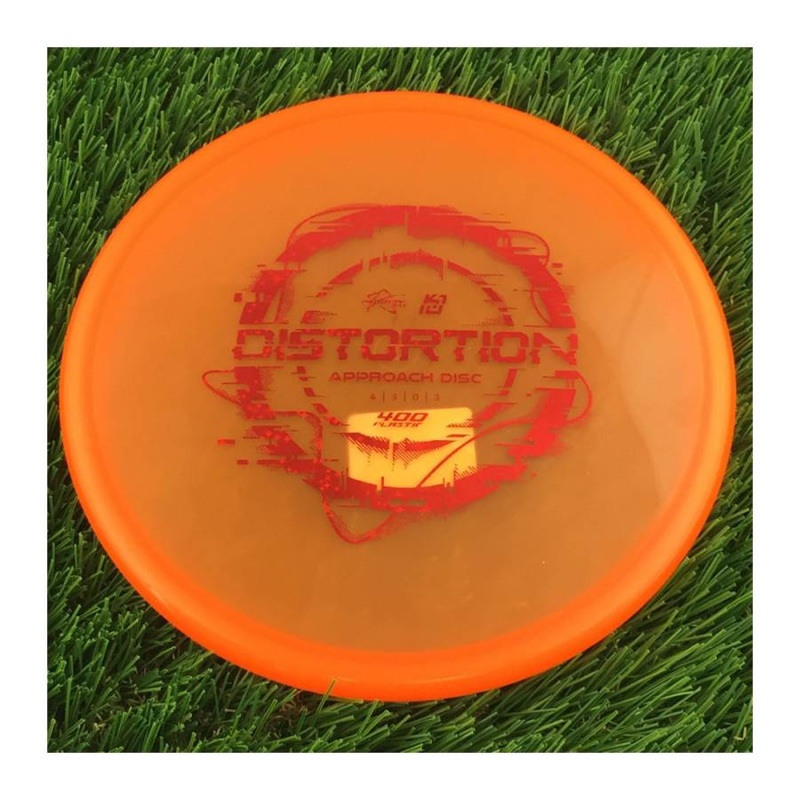Prodigy 400 A Model OS Distortion with KJ Distortion Kevin Jones Stamp – 174g – Translucent Orange