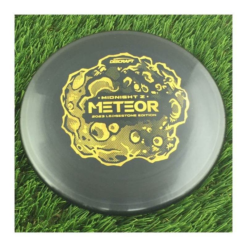 Discraft Elite Z Meteor with 2023 Ledgestone Edition – Wave 3 Stamp – 177g – Translucent Black