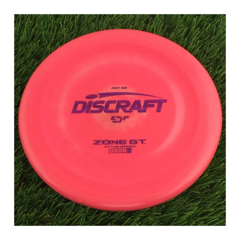 Discraft ESP Zone GT with First Run Stamp – 174g – Solid Pink