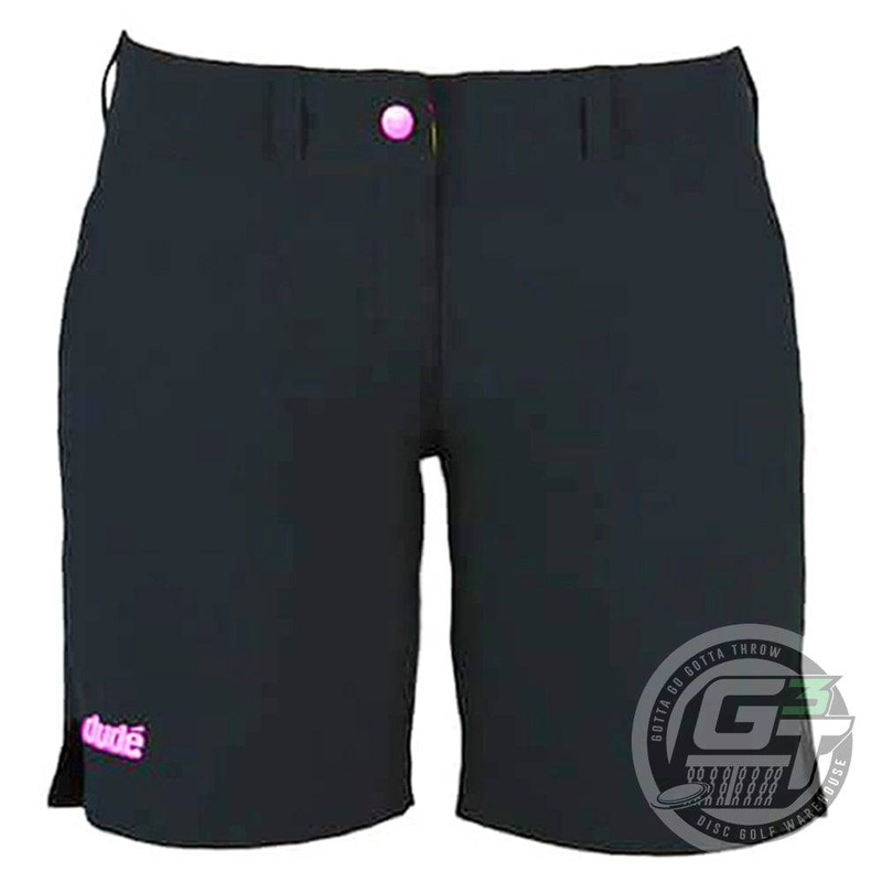 DUDE Ladies Pro 7″ Inleg Disc Golf Shorts