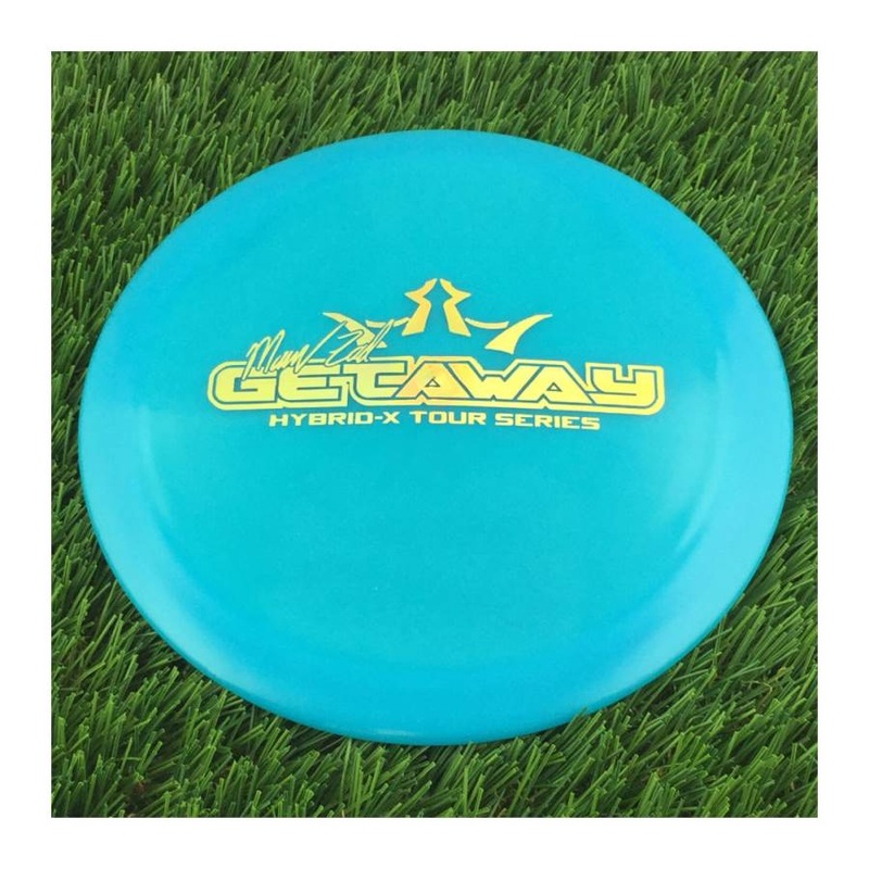Dynamic Discs Hybrid X Getaway with Mason Ford Tour Series 2022 Stamp – 175g – Translucent Blue