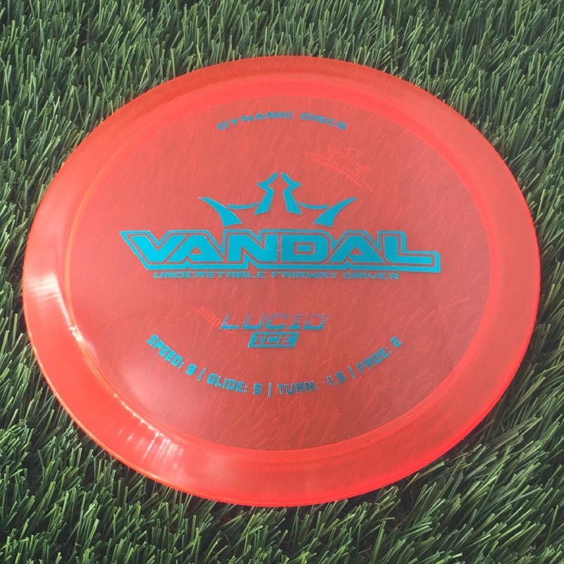 Dynamic Discs Lucid Ice Vandal – 171g – Translucent Red