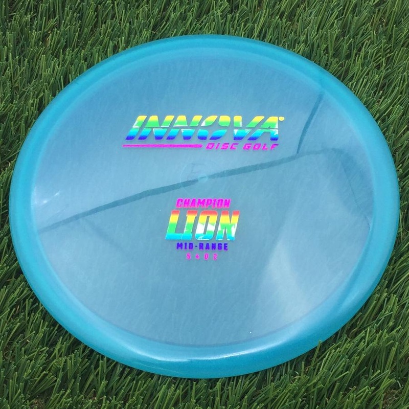 Innova Champion Lion with Burst Logo Stock Stamp – 177.8g – Blue