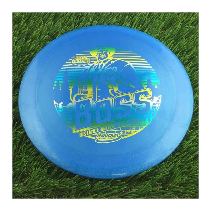 Innova Gstar Boss with Stock Character Stamp – 171g – Solid Blue