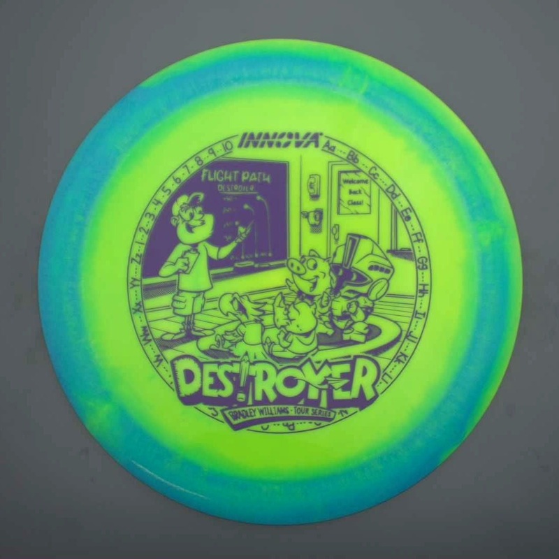 Innova Halo Star Destroyer with Bradley Williams – Star Team Tour Series 2025 Stamp – 158.9g – Green