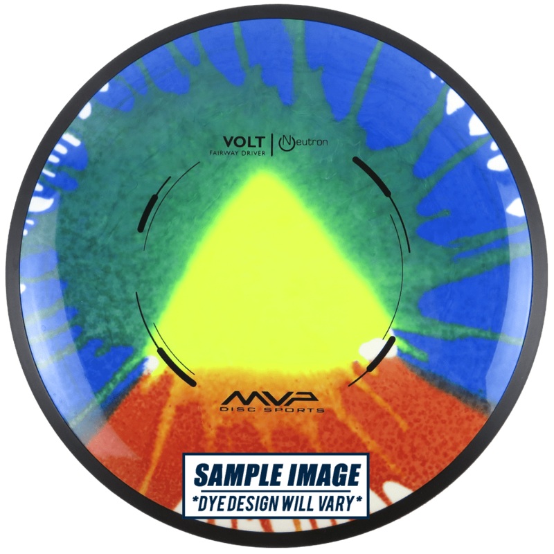 MVP Tie-Dye Neutron Volt Fairway Driver Golf Disc