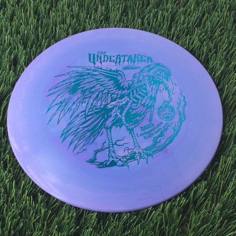 Discraft ESP Undertaker with 2023 Ledgestone Edition – Wave 2 Stamp – 163g Purple