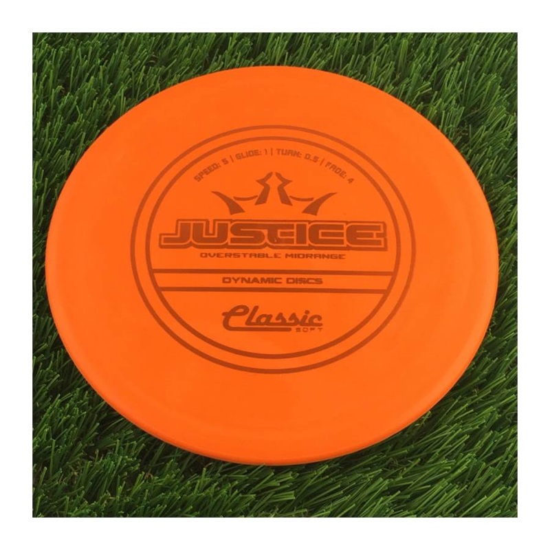 Dynamic Discs Classic Soft Justice – 173g – Solid Orange