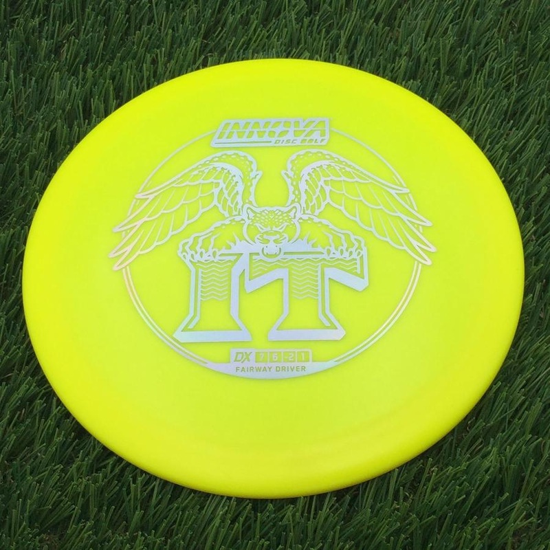 Innova DX IT with Burst Logo Stock Stamp – 154.8g – Yellow