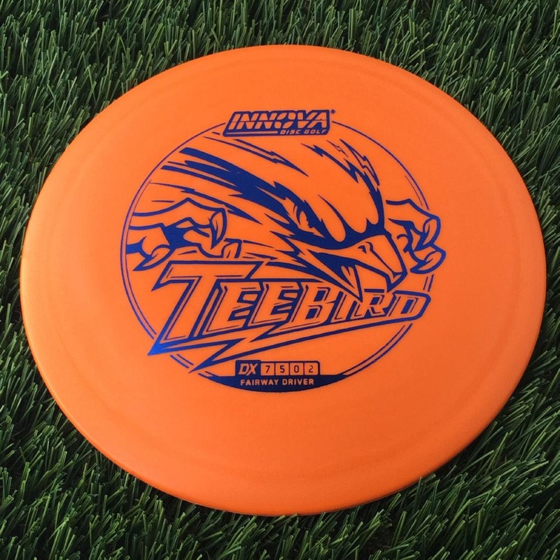 Innova DX Teebird with Burst Logo Stock Character Stamp – 167g Orange