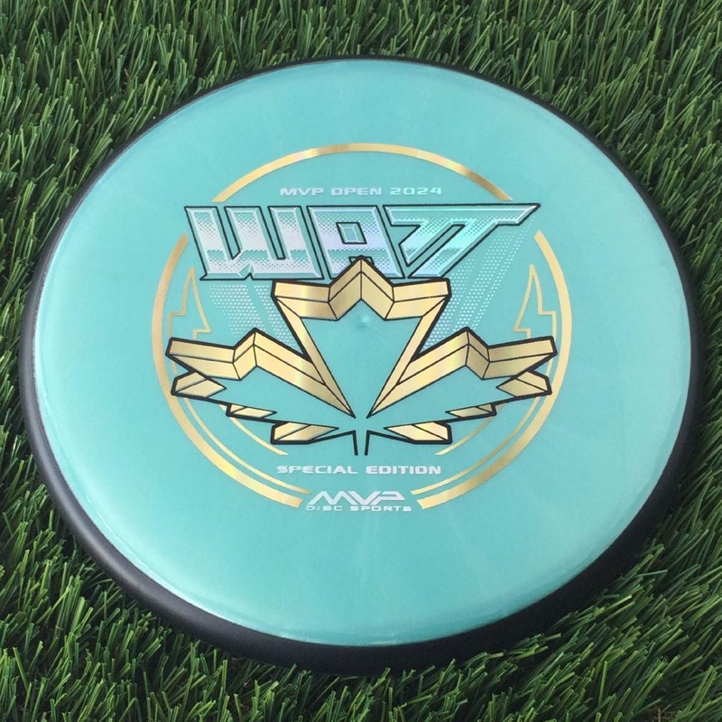 MVP Plasma Soft Watt with Maple Leaf – 2024 MVP Open Edition Stamp – 172g Mint Green