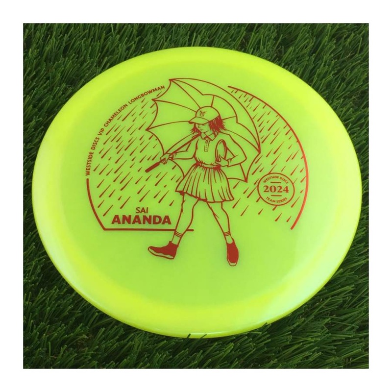 Westside VIP Chameleon Longbowman with Sai Ananda Team Series 2024 Stamp – 174g – Translucent Yellow