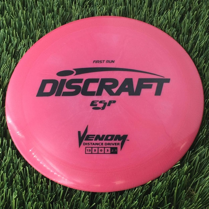 Discraft ESP Venom with First Run Stamp – 174g Dark Pink