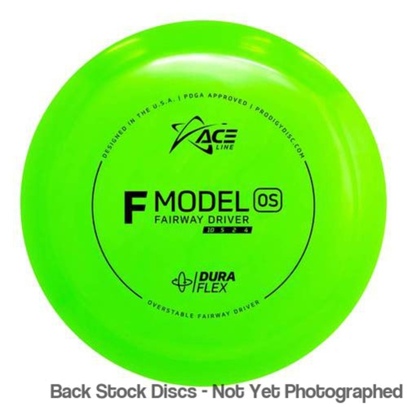 Prodigy Ace Line DuraFlex F Model OS Fairway Driver (Stock Stamp) [Back Stock Inventory – Disc and Stamp Color WILL VARY]