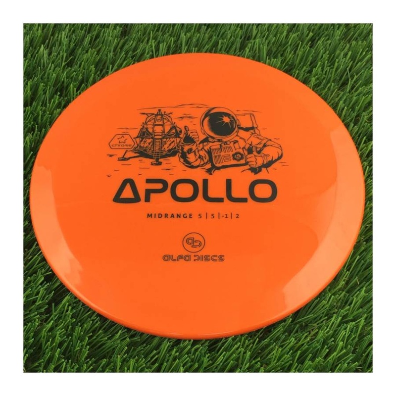 Alfa Chrome Apollo with Special Edition Astronaut Stamp – 176g – Solid Orange