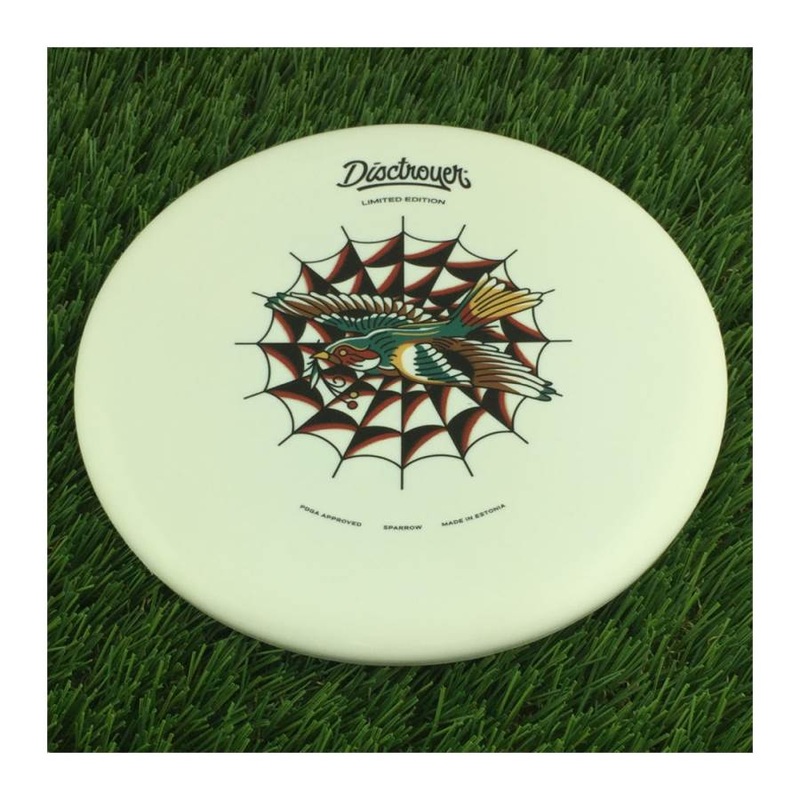 Disctroyer A-Soft Sparrow P&A-3 with Colored Tattoo – Limited Edition Stamp – 179g – Solid White