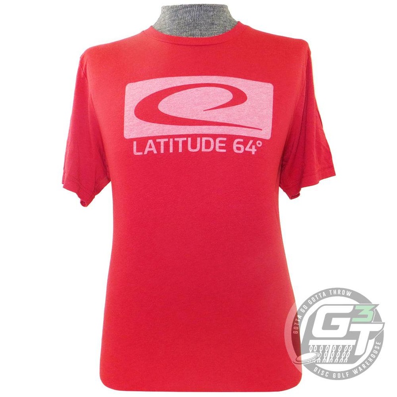 Latitude 64 Box Logo Short Sleeve Disc Golf T-Shirt