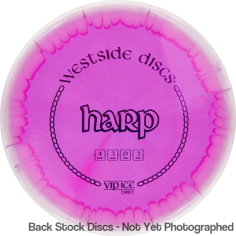 Westside VIP Ice Orbit Harp Putter (Stock Stamp) [Back Stock Inventory – Disc and Stamp Color WILL VARY]