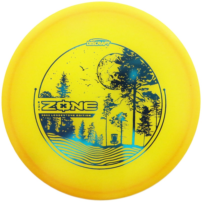 Discraft Limited Edition 2022 Ledgestone Open Glo Elite Z Zone Putter Golf Disc