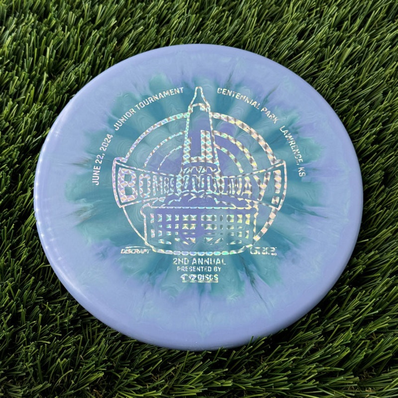 Discraft Zone | ESP Swirl with Bombs Away Junior Tournament 2024 | Lawrence, KS | Presented by DZDiscs, Discraft, and GRIPeq w/ 2023 Discraft Tour Series Bottom Stamp | Putter