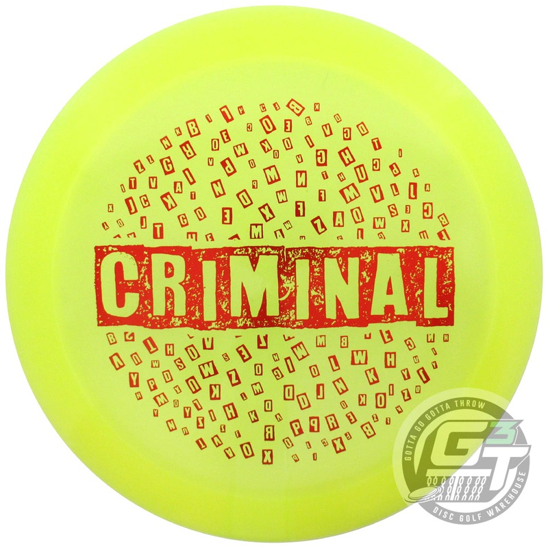Dynamic Discs Limited Edition Ransom Stamp Lucid Ice Criminal Distance Driver Golf Disc