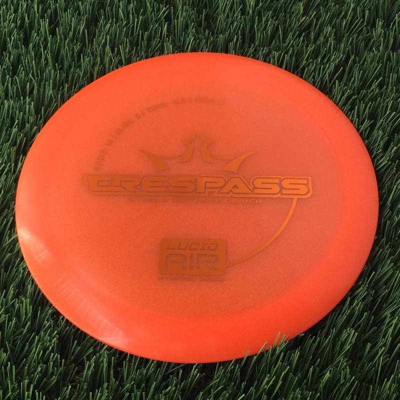 Dynamic Discs Lucid Air Trespass – 159g – Translucent Orange
