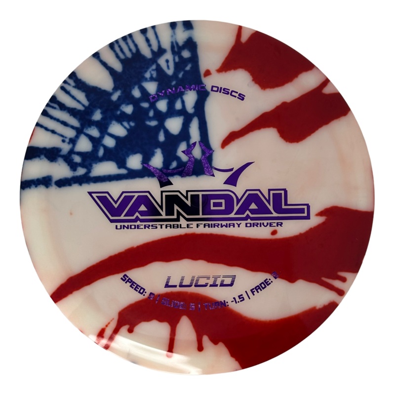Dynamic Discs Lucid Vandal – MyDye American Flag