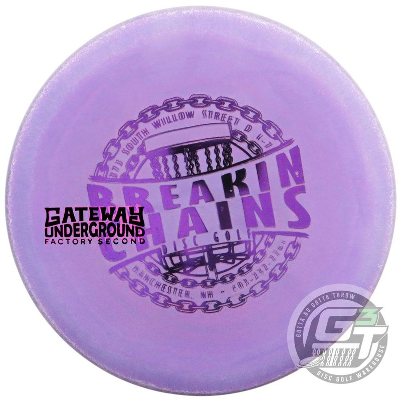 Gateway Factory Second Nylon Rubber Alloy Warlock Putter Golf Disc