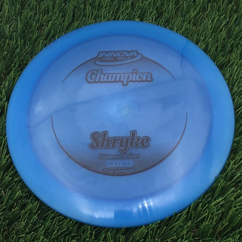 Innova Champion Champion Shryke with Circle Fade Stock Stamp – 172g – Blue
