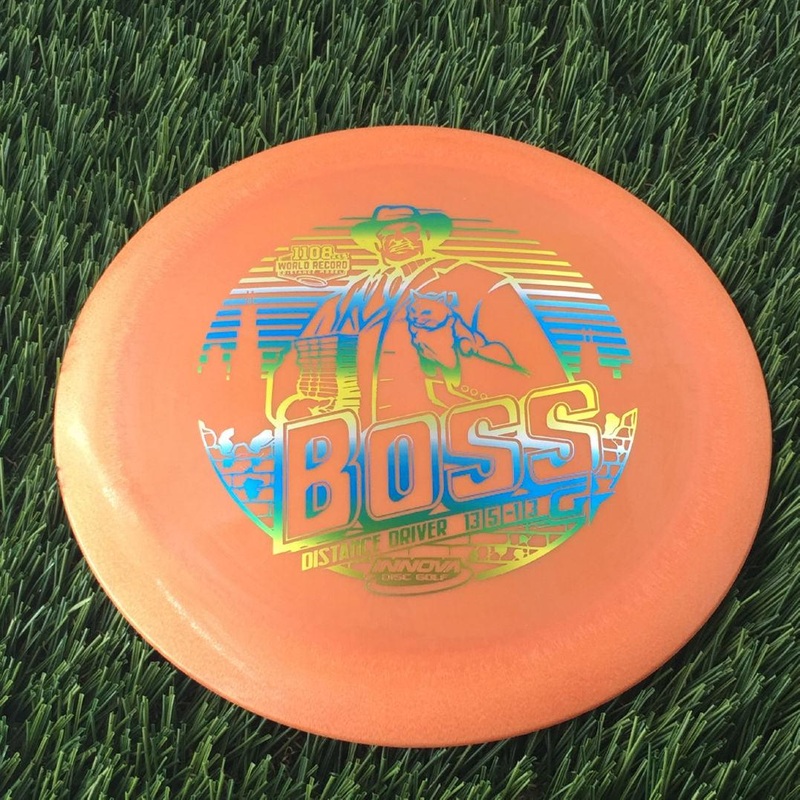 Innova Gstar Boss with Stock Character Stamp – 167g Orange