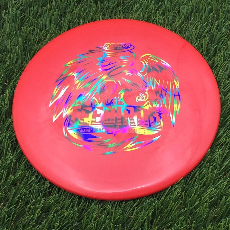 Innova Gstar Teebird3 with Stock Character Stamp – 162g – Solid Red