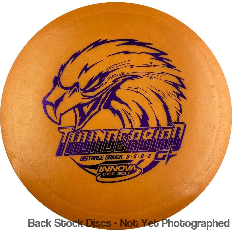 Innova Gstar Thunderbird Distance Driver with Stock Character Stamp [Back Stock Inventory – Disc and Stamp Color WILL VARY]