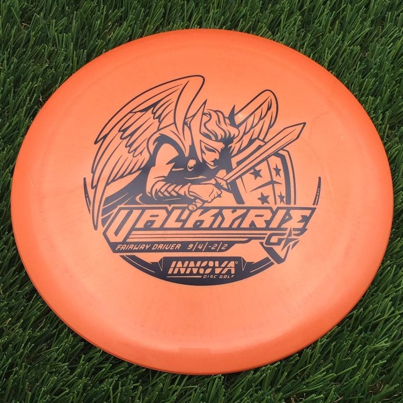 Innova Gstar Valkyrie with Burst Logo Stock Stamp – 156g – Solid Orange