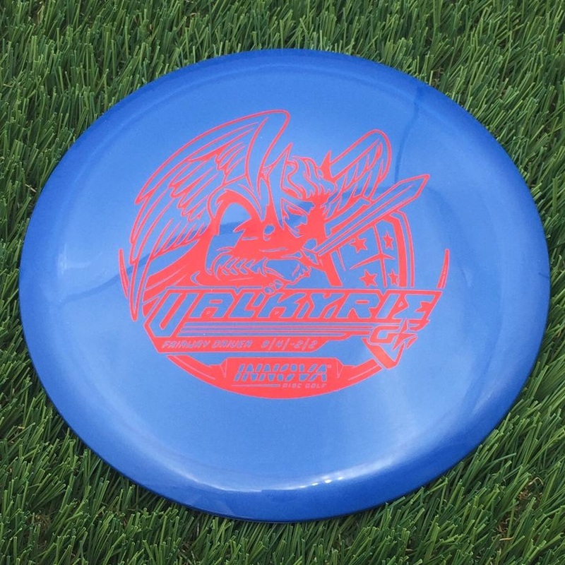 Innova Gstar Valkyrie with Burst Logo Stock Stamp – 161.8g – Blue