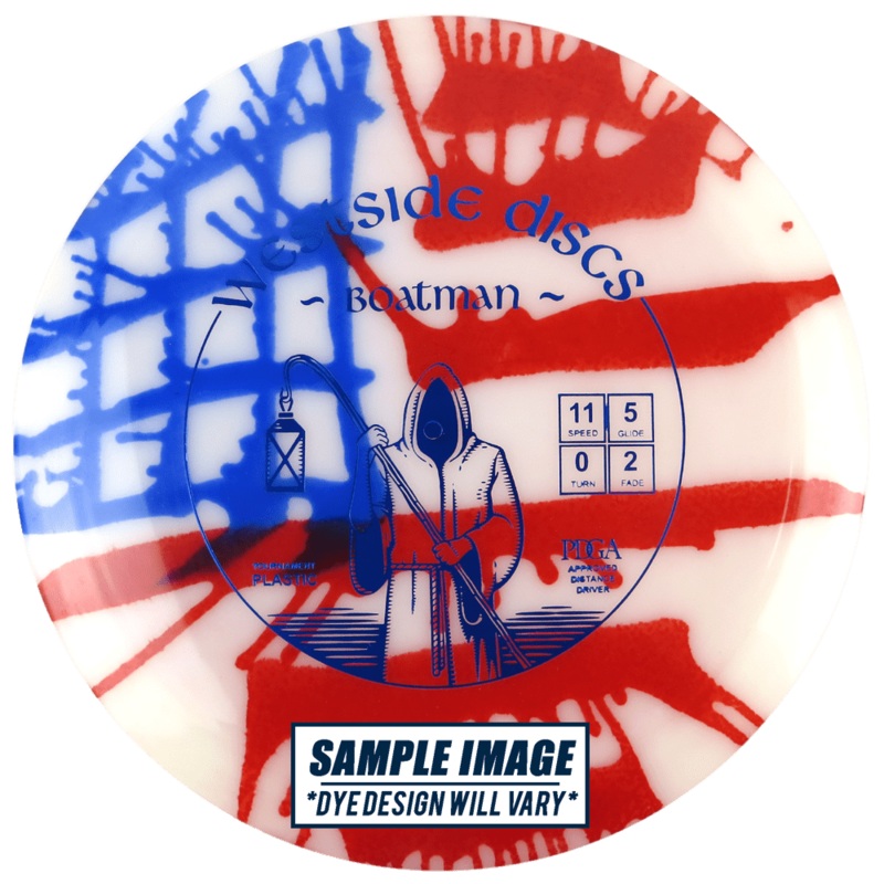 Westside MyDye Tournament Boatman Distance Driver Golf Disc