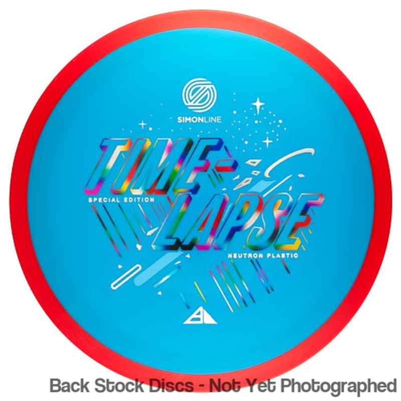 Axiom Neutron Time-Lapse Distance Driver with Shoot for the Stars – Mike Inscho Stamp [Back Stock Inventory – Disc and Stamp Color WILL VARY]