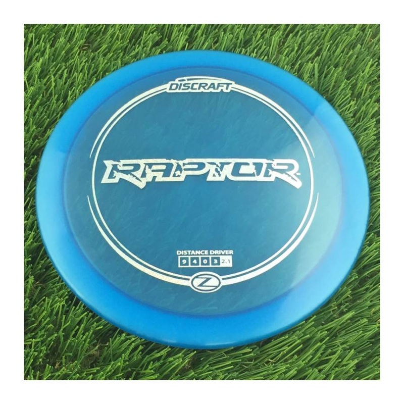 Discraft Elite Z Raptor – 172g – Translucent Light Blue