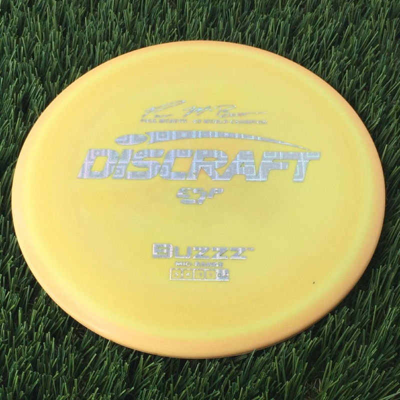 Discraft ESP Buzzz with Paul McBeth – 6x World Champion Signature Stamp – 172g Yellow