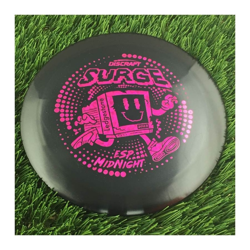 Discraft ESP Surge with 2023 Ledgestone Edition – Wave 3 Stamp – 174g – Solid Black
