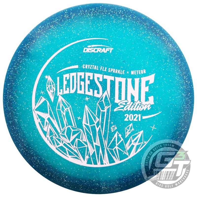 Discraft Limited Edition 2021 Ledgestone Open Sparkle CryZtal Z FLX Meteor Midrange Golf Disc