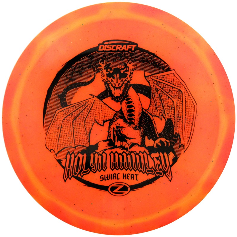 Discraft Limited Edition 2023 Elite Team Holyn Handley Sparkle Swirl Elite Z Heat Distance Driver Golf Disc